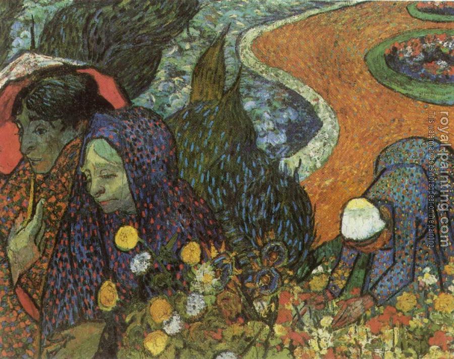 Vincent Van Gogh : Memory of the Garden at Etten, Women of Arles